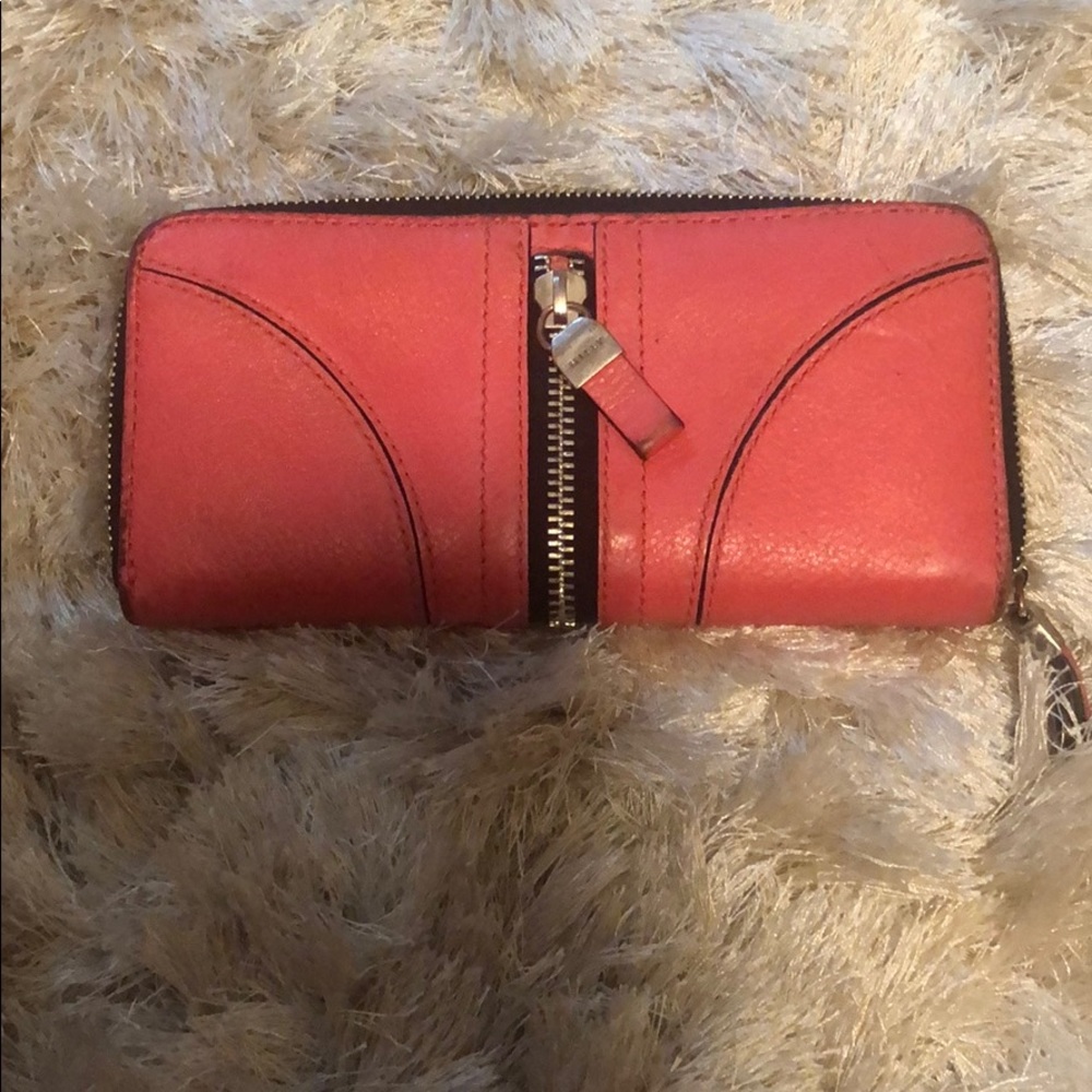 Pink wallet